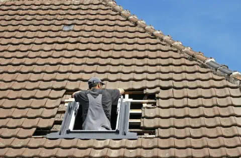 Pose de velux - Servoz
